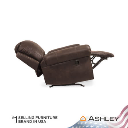โซฟาปรับเอนนอน 1 ที่นั่ง ASHLEY FURNITURE HOMESTORE รุ่น W80070-O/1R สีน้ำตาลเข้ม_4