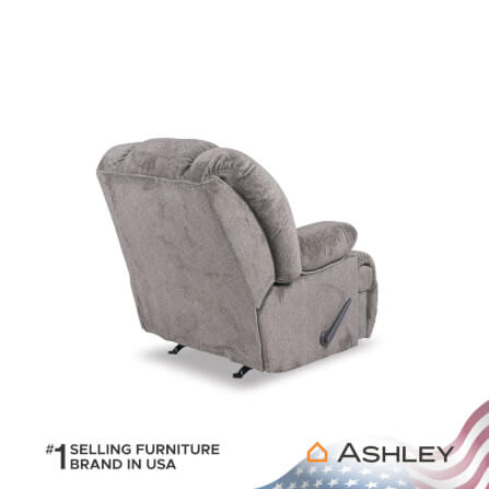 โซฟาปรับเอนนอน 1 ที่นั่ง ASHLEY FURNITURE HOMESTORE รุ่น DANNAFIELD/1R สีเทา_4