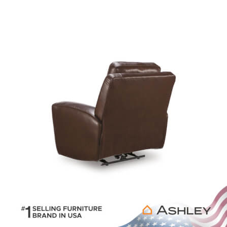 โซฟาปรับเอนนอนไฟฟ้า 1 ที่นั่ง ASHLEY FURNITURE HOMESTORE  รุ่น MOMENTUM MOVES/1RM สีน้ำตาลเข้ม_4