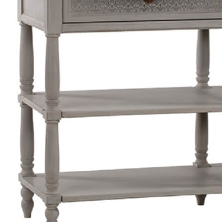 โต๊ะคอนโซล CHIC REPUBLIC รุ่น RHESUS/135 สีเทาวินเทจ_5