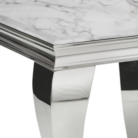 โต๊ะข้าง CHIC REPUBLIC รุ่น SANTIAGO-CH/60 MARBLE สีขาว_5