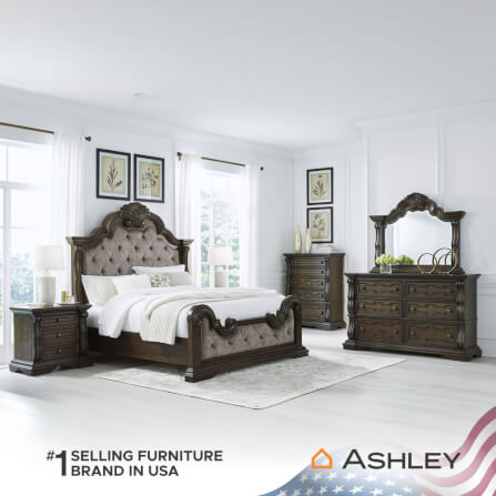 ตู้ลิ้นชัก 6 ลิ้นชัก ASHLEY FURNITURE HOMESTORE รุ่น MAYLEE/181 สีน้ำตาลเข้ม_5