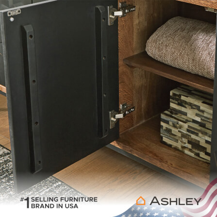 ตู้เตี้ยบานเปิด ASHLEY FURNITURE HOMESTORE รุ่น DORANNBY/177 สีน้ำตาล_5