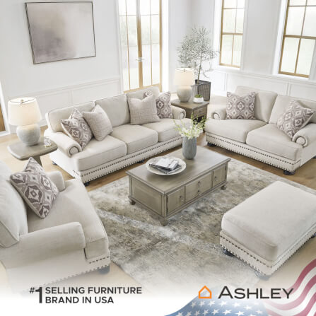 โซฟา 2 ที่นั่ง ASHLEY FURNITURE HOMESTORE รุ่น MERRIMORE/2 สีครีม_5