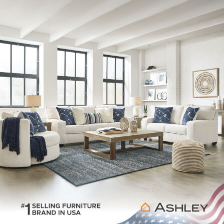 โซฟา 2 ที่นั่ง ASHLEY FURNITURE HOMESTORE รุ่น PADOVA/2 สีครีม_5