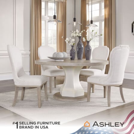 โต๊ะอาหาร ASHLEY FURNITURE HOMESTORE รุ่น JORLAINA/152 สีไม้ธรรมชาติ_5