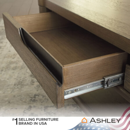 โต๊ะกลาง ASHLEY FURNITURE HOMESTORE รุ่น ROANHOWE/127 สีน้ำตาล_5