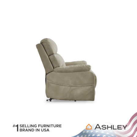 โซฟาปรับเอนไฟฟ้า 1 ที่นั่ง ASHLEY FURNITURE HOMESTORE รุ่น NEXT-GEN DURAPELLA/1RM สีน้ำตาลอ่อน_5