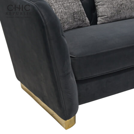 โซฟา 4 ที่นั่ง CHIC REPUBLIC รุ่น BRANDO/4 สีเทาเข้ม_6
