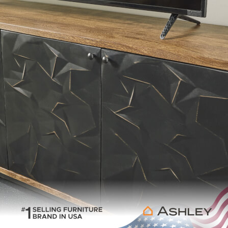 ตู้เตี้ยบานเปิด ASHLEY FURNITURE HOMESTORE รุ่น DORANNBY/177 สีน้ำตาล_6