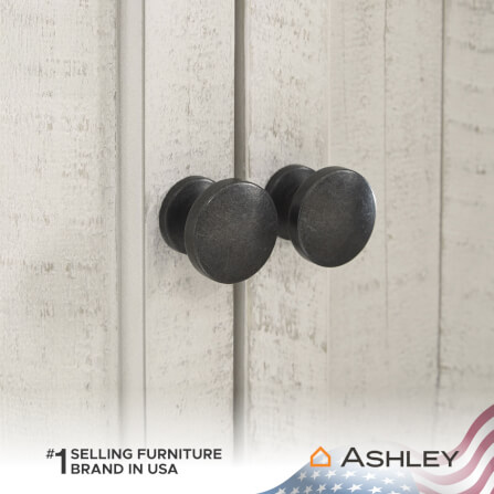 ตู้วางทีวี ASHLEY FURNITURE HOMESTORE รุ่น HAVALANCE/170 สีขาววินเทจ_6