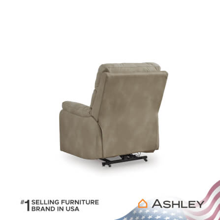 โซฟาปรับเอนไฟฟ้า 1 ที่นั่ง ASHLEY FURNITURE HOMESTORE รุ่น NEXT-GEN DURAPELLA/1RM สีน้ำตาลอ่อน_6