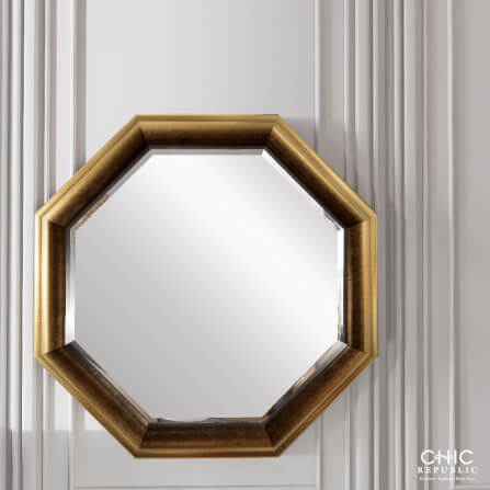 กระจกติดผนัง CHIC REPUBLIC รุ่น SUNSHINE/60X60_4