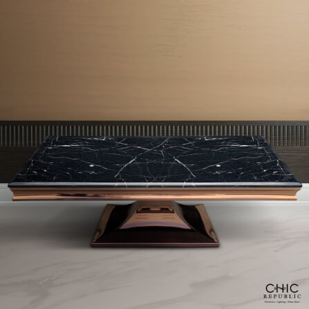 โต๊ะกลาง CHIC REPUBLIC รุ่น HERNANDEZ-RG/130 MARBLE สีดำ_9