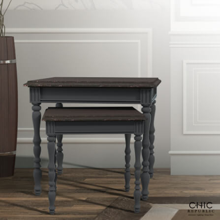 โต๊ะข้าง 2 ชิ้น CHIC REPUBLIC รุ่น ROBUSTO/2 สีไม้ธรรมชาติ_5