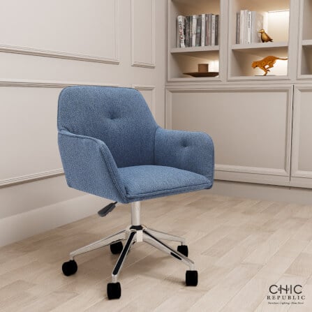 เก้าอี้สำนักงาน CHIC REPUBLIC KALEL สีฟ้า_8