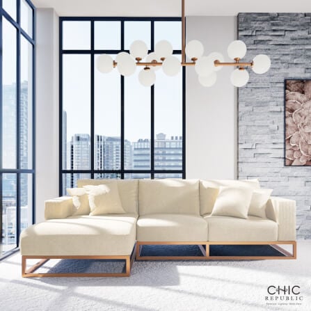 โซฟาตัว L ด้านขวา CHIC REPUBLIC รุ่น GANES/R สีเบจ_6