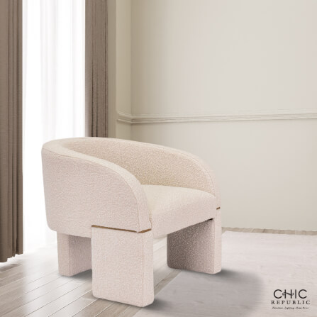 โซฟา 1 ที่นั่ง CHIC REPUBLIC รุ่น MEENO/1 สีครีม_8
