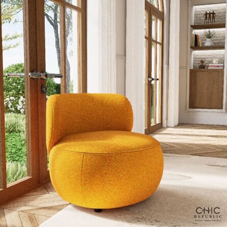 โซฟา 1 ที่นั่ง CHIC REPUBLIC รุ่น MALTA/1 สีเหลือง_8