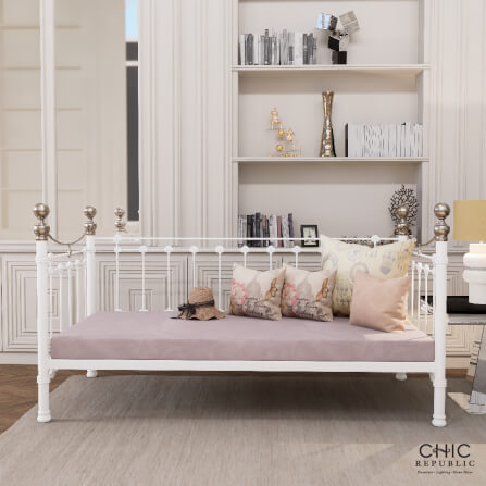 โซฟาเบดพร้อมเบาะ CHIC REPUBLIC ELIZABETH สีขาว_8