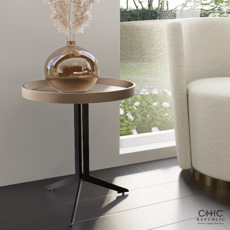 โต๊ะข้าง CHIC REPUBLIC รุ่น VERSA/45 สีน้ำตาลอมเทา_7