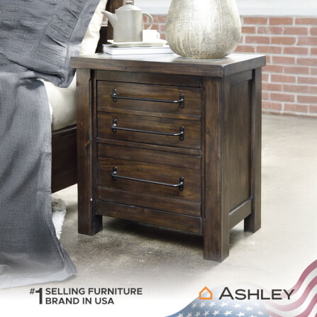 โต๊ะข้างเตียง ASHLEY FURNITURE HOMESTORE รุ่น STARMORE สีน้ำตาล_6