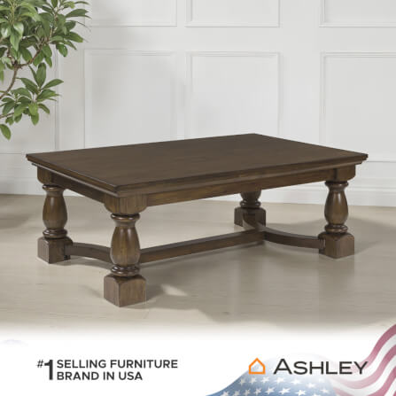 โต๊ะกลาง ASHLEY FURNITURE HOMESTORE รุ่น STURLAYNE/132 สีน้ำตาล_6