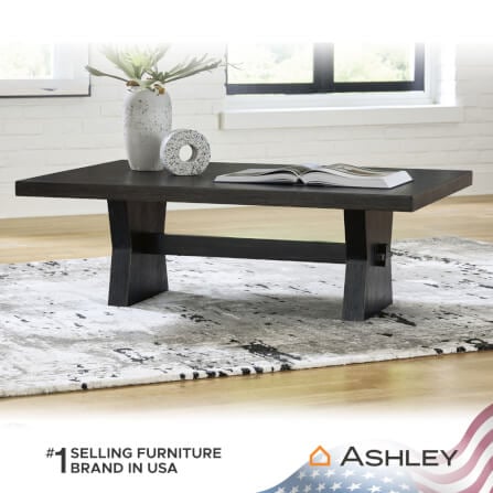 โต๊ะกลาง ASHLEY FURNITURE HOMESTORE รุ่น GALLIDEN/137 สีดำ_5