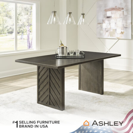 โต๊ะอาหาร ASHLEY FURNITURE HOMESTORE รุ่น ARKENTON/183 สีน้ำตาลเข้ม_7