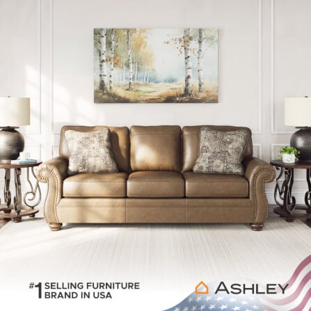 โซฟา 3 ที่นั่ง ASHLEY FURNITURE HOMESTORE รุ่น SHADSBURNE/3 สีน้ำตาล_7