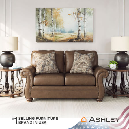โซฟา 2 ที่นั่ง ASHLEY FURNITURE HOMESTORE รุ่น SHADSBURNE/2 สีน้ำตาล_8