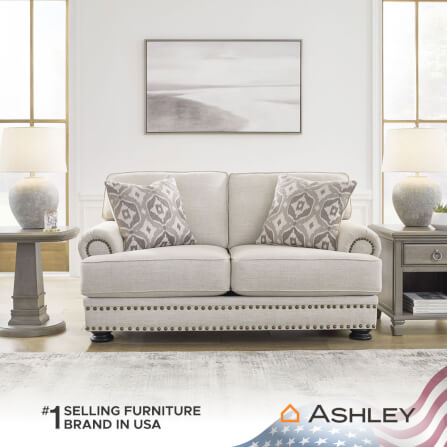 โซฟา 2 ที่นั่ง ASHLEY FURNITURE HOMESTORE รุ่น MERRIMORE/2 สีครีม_7