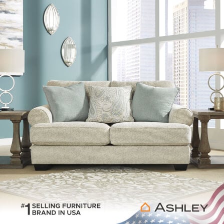 โซฟา 2 ที่นั่ง ASHLEY FURNITURE HOMESTORE รุ่น MONAGHAN/2 สีเบจ_6
