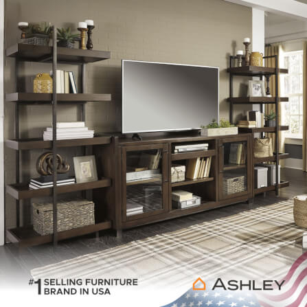 ตู้วางทีวี ASHLEY FURNITURE HOMESTORE รุ่น STARMORE/178 สีน้ำตาลเข้ม_8