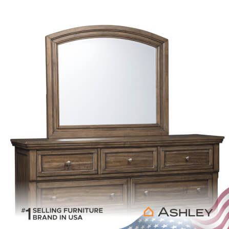 กระจกตั้งโต๊ะ ASHLEY FURNITURE HOMESTORE รุ่น FLYNNTER/107x93 สีน้ำตาล_4