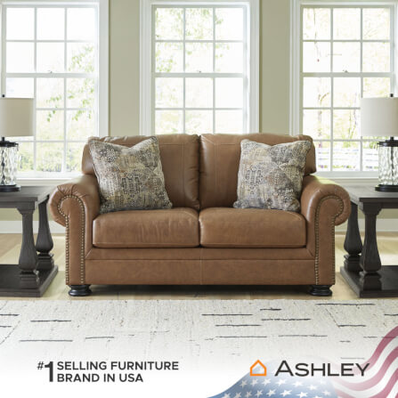โซฟา 2 ที่นั่ง ASHLEY FURNITURE HOMESTORE รุ่น CARIANNA/2 สีน้ำตาล_7