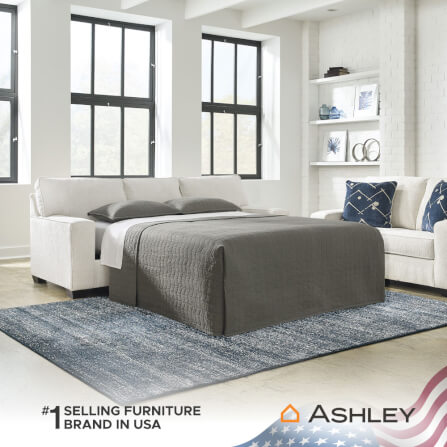 โซฟาเบด 3 ที่นั่ง ASHLEY FURNITURE HOMESTORE รุ่น PADOVA/3 สีโซฟาสีครีม/ขาสีดำ_7