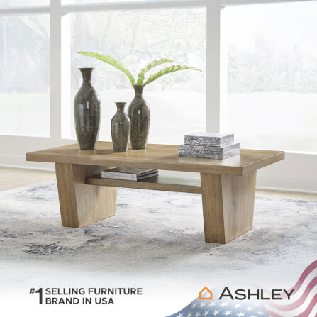 โต๊ะกลาง ASHLEY FURNITURE HOMESTORE รุ่น KRISTILAND/139 สีน้ำตาลอ่อน_7