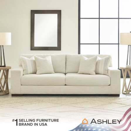 โซฟา 3 ที่นั่ง ASHLEY FURNITURE HOMESTORE รุ่น MAGGIE/3 สีครีม_7