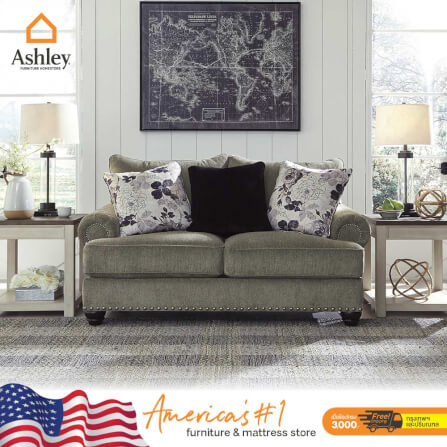 โซฟา 2 ที่นั่ง ASHLEY FURNITURE HOMESTORE รุ่น SEMBLER/2 สีเทาเข้ม_3