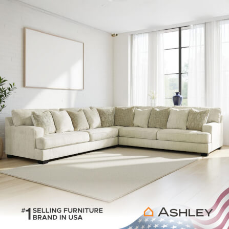 โซฟาตัว L ด้านซ้าย-ขวา ASHLEY FURNITURE HOMESTORE รุ่น RAWCLIFFE/R-L สีเบจ_5