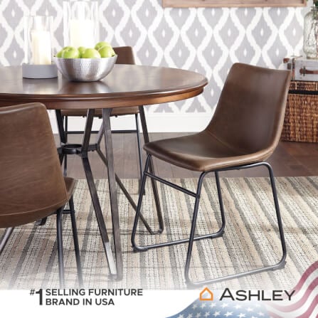 โต๊ะอาหาร ASHLEY FURNITURE HOMESTORE รุ่น CENTIAR/115 สีน้ำตาล_5