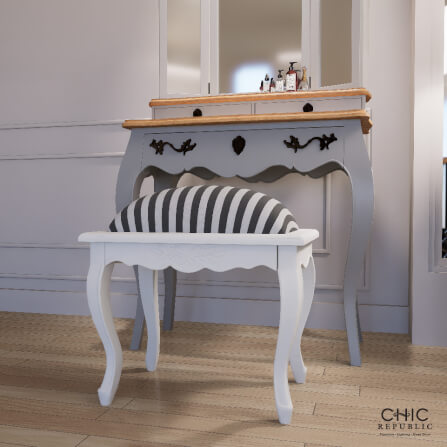 เก้าอี้สตูล CHIC REPUBLIC รุ่น SARITA สีเทาวินเทจ_4
