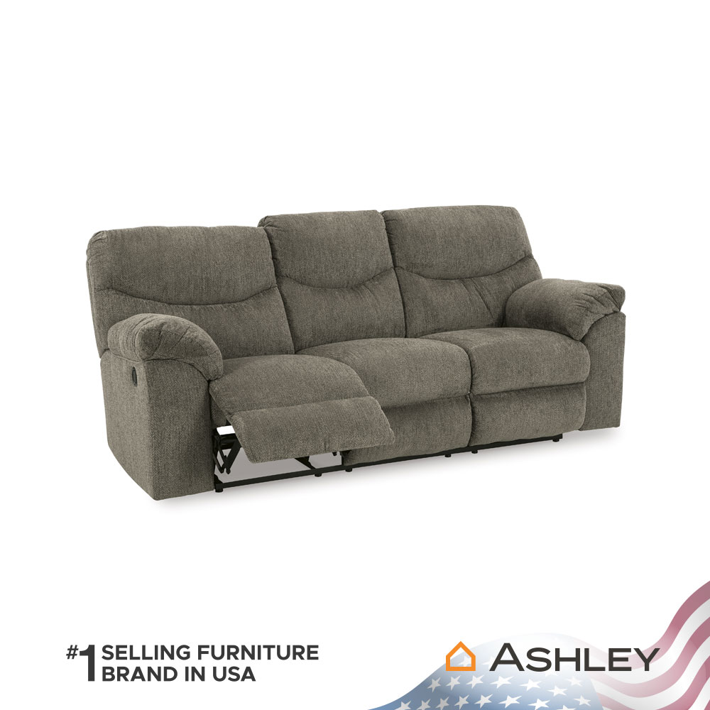 โซฟาปรับเอนนอน 3 ที่นั่ง ASHLEY FURNITURE HOMESTORE รุ่น ALPHONS/3RR สีน้ำตาล_2