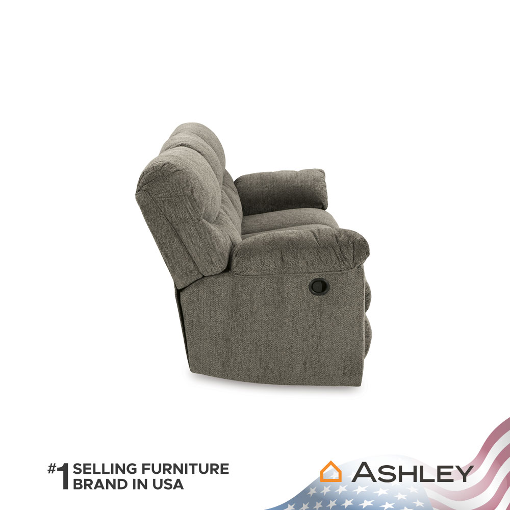 โซฟาปรับเอนนอน 3 ที่นั่ง ASHLEY FURNITURE HOMESTORE รุ่น ALPHONS/3RR สีน้ำตาล_3