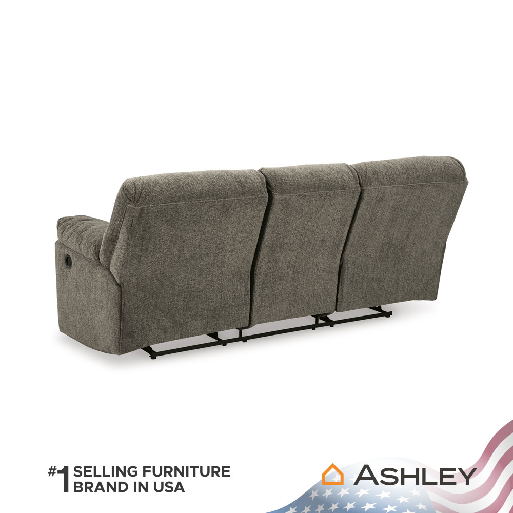 โซฟาปรับเอนนอน 3 ที่นั่ง ASHLEY FURNITURE HOMESTORE รุ่น ALPHONS/3RR สีน้ำตาล_4