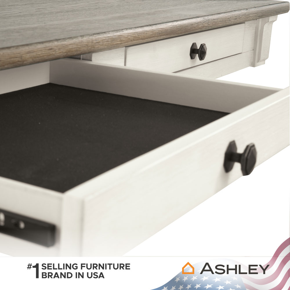 โต๊ะบาร์ ASHLEY FURNITURE HOMESTORE รุ่น BOLANBURG/101 สีขาววินเทจ_5