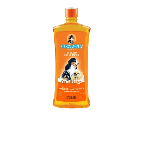 แชมพูกำจัดเห็บหมัดสำหรับสุนัข BEARING สูตร TICK & FLEA ขนาด 600ML สำหรับสุนัขทุกสายพันธ์ุ_0