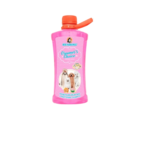 แชมพูผสมครีมนวดสำหรับสุนัข BEARING สูตร GROOMER&rsquo;S CHOICE ขนาด 1500ML กลิ่น BABY POWDER