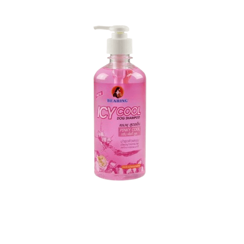 แชมพูสุนัข BEARING สูตรเย็น ICY COOL ขนาด 450ML กลิ่น PINKY COOL